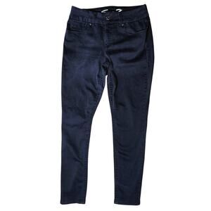 Seven7 Tummyless Mid-Rise Skinny Black Jeans Size 12 29X29